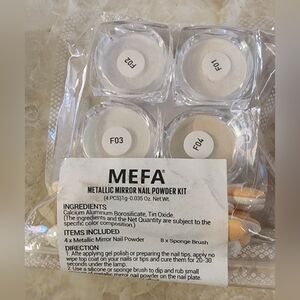MEFA Mirror Nail Powder Kit NEW